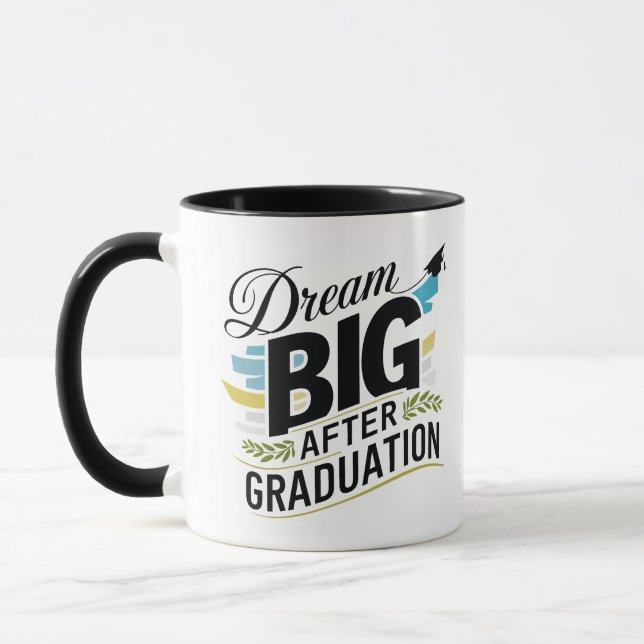 Caneca Sonho grande após a graduação (Esquerda)