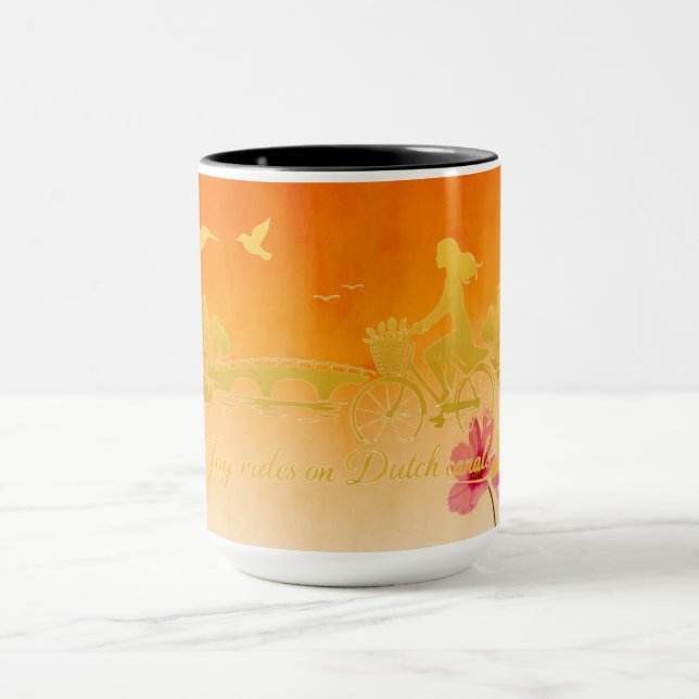 Caneca Sonho Minimalista Romântico Flutuante Amsterdam (Centro)
