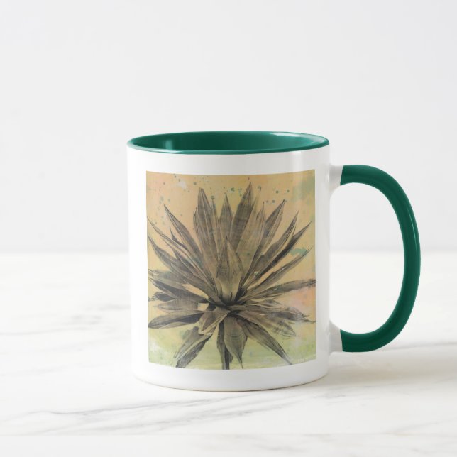 Caneca Sonhos do Deserto | Planta Verde (Direita)