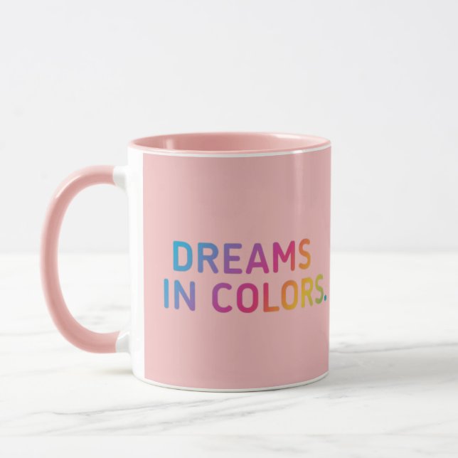 Caneca Sonhos em Cores Mug (Esquerda)