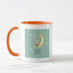 Caneca Sonhos tornam-se realidade Coelhinho na Lua