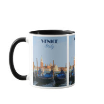 Sonhos venezianos: Poster de viagens Vintage Itáli