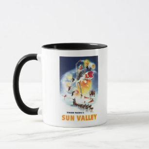 Caneca Sonja Henje Montage of Sun Valley Poster