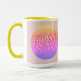 Caneca Sons de Chamada da Liberdade