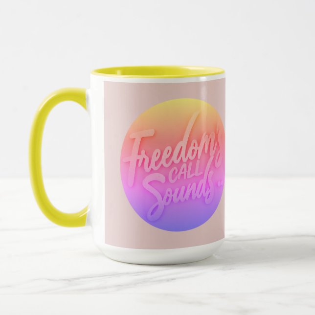 Caneca Sons de Chamada da Liberdade (Esquerda)