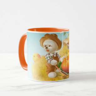 Caneca Sorria de Cão com Barra