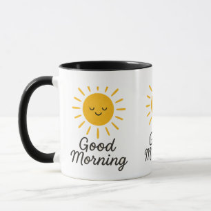 Caneca sorriso Bom Dia