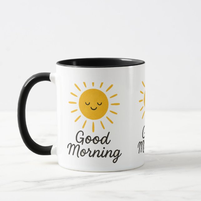 Caneca sorriso Bom Dia (Esquerda)