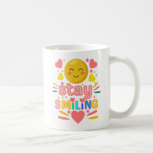 Caneca Sorriso - Cara Feliz de Café