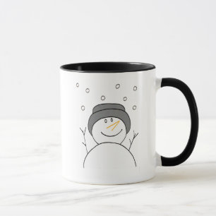 Caneca Sorriso do boneco de neve