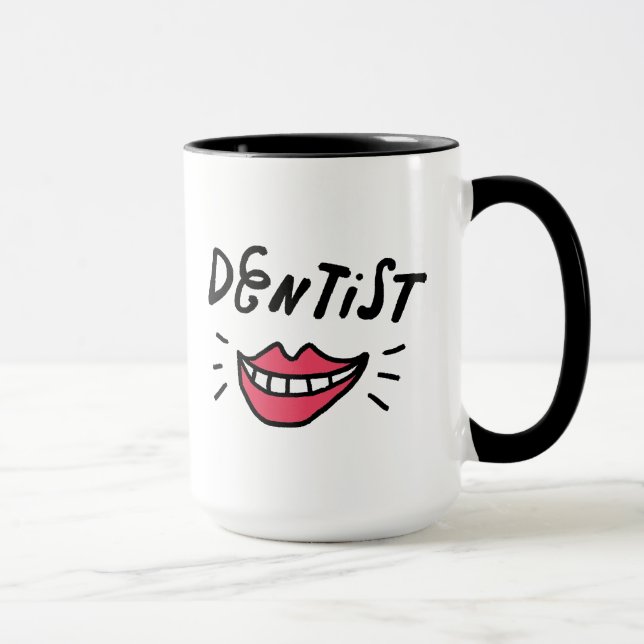 Caneca Sorriso do dentista (Direita)