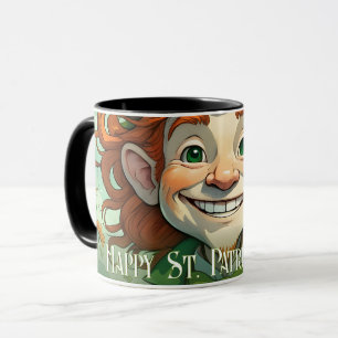 Caneca Sorrisos Sortudos no Dia de São Patrício