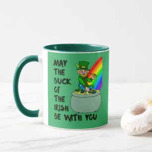 Caneca Sorte da Rua irlandesa Patrick