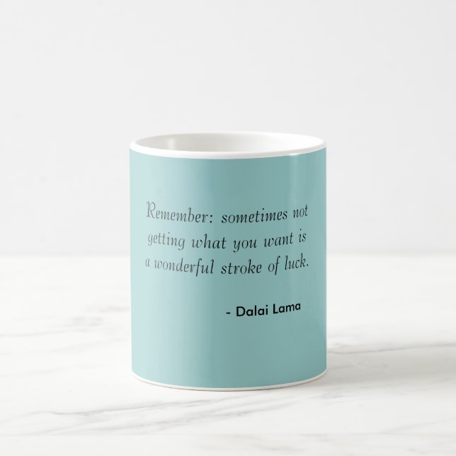 Caneca - sorte de Dalai Lama (Centro)