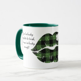 Caneca Sorte (Sorte) dos Irlandeses Editável