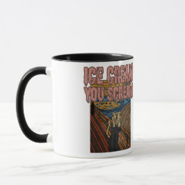 Caneca Sorvete Gritar