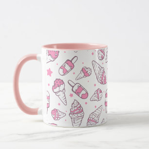Caneca Sorvete Rosa Bliss