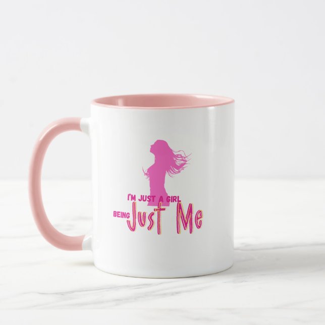 Caneca sou apenas garota (Esquerda)