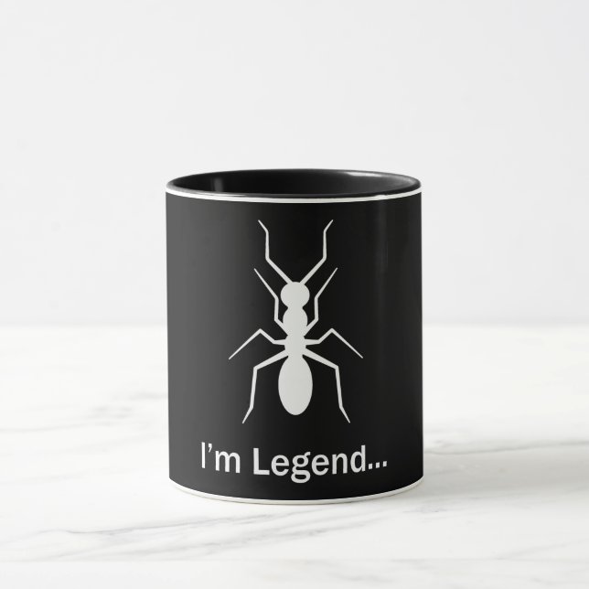 Caneca Sou formiga lendária (Centro)