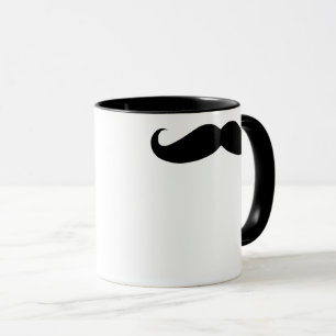 Caneca Sou o seu Sr. Mustache Grooms.