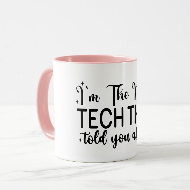 Caneca Sou o técnico de unhas de que te falaram, Nail Tec (Frente Esquerda)