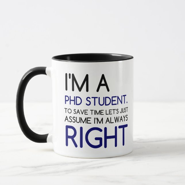 CANECA SOU UM ESTUDANTE DE PHD (Esquerda)