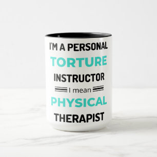 Caneca Sou um instrutor de tortura pessoal, quero dizer f
