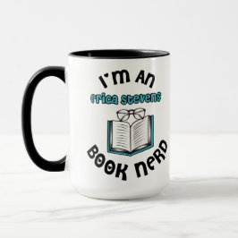 Caneca Sou um Nerd do Livro Erica Stevens