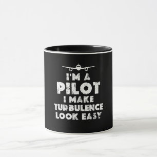 Caneca Sou um piloto engraçado