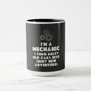 Caneca Sou uma citação Engraçada Mecânica