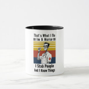 Caneca Sou uma enfermeira Combo Mug