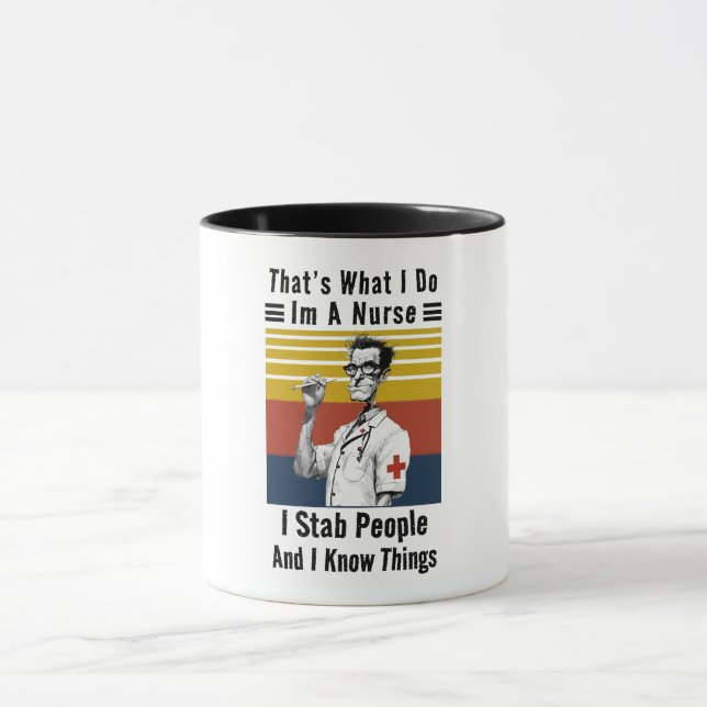 Caneca Sou uma enfermeira Combo Mug (Centro)