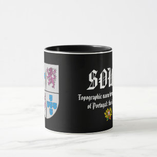 Caneca Sousa Surname Arms Mug