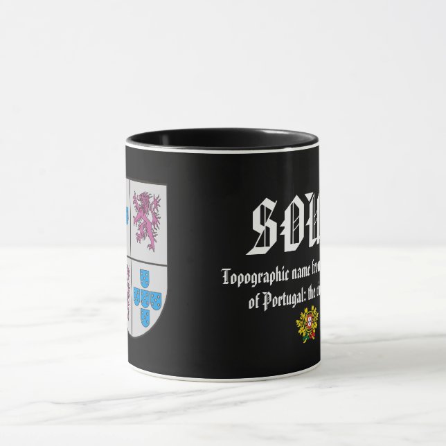 Caneca Sousa Surname Arms Mug (Centro)