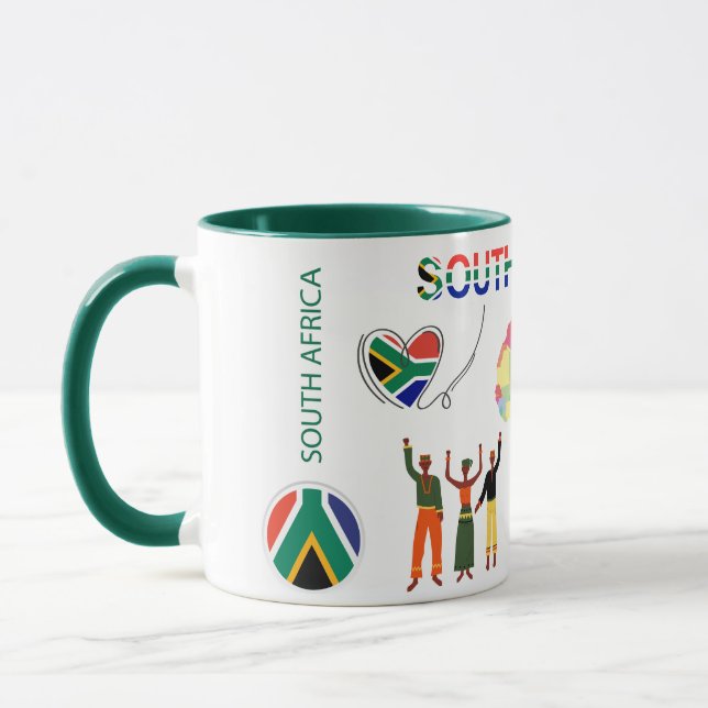 Caneca South Africa Travel Mug – Explore the Wildlife (Esquerda)
