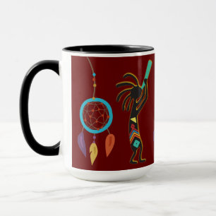 Caneca Southwest Dreamcatchers Kokopelli
