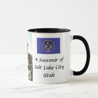 Caneca Souvenir Coffee Mug - Salt Lake City, Utah