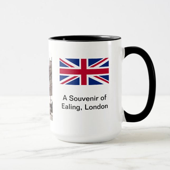 Caneca Souvenir Mug - Ealing, Londres (Direita)