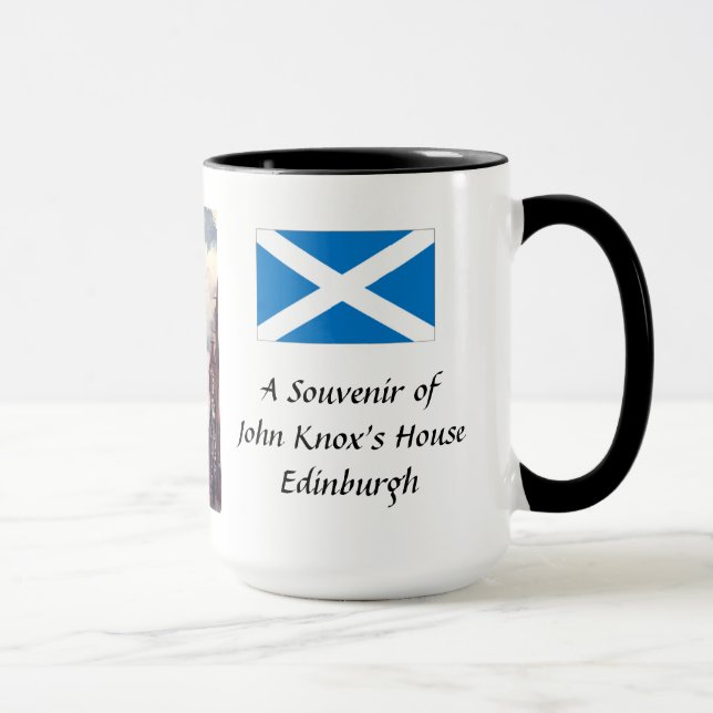 Caneca Souvenir Mug - Edimburgo, Casa de John Knox (Direita)