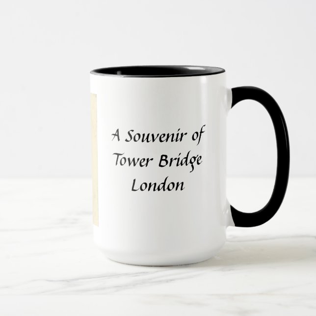 Caneca Souvenir Mug - Tower Bridge, Londres (Direita)