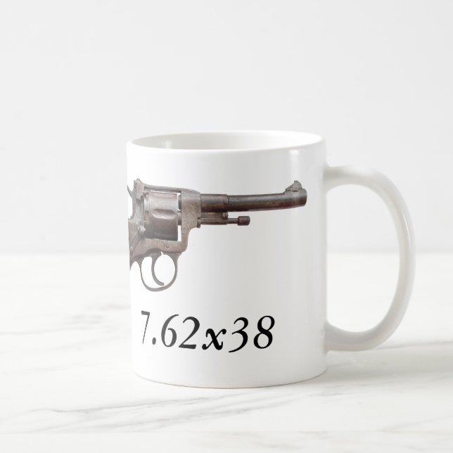 Caneca soviética do russo ww2 do revólver m1895 de (Direita)