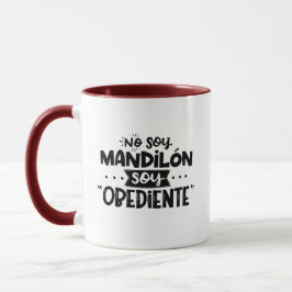 Caneca Soy Mandilon, Soy Obediente