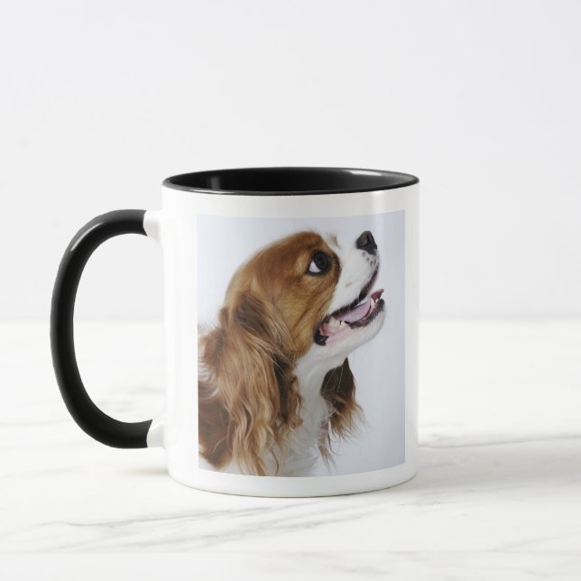 Caneca Spaniel de rei Charles descuidado (Esquerda)