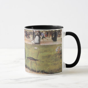 Caneca Spaniel Tibetano no Parque