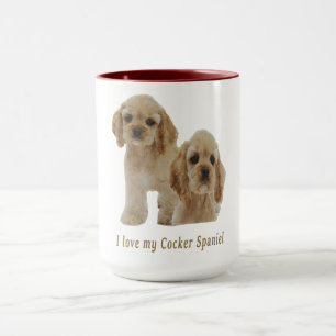 Caneca spaniels de cocker