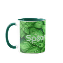 Spearmint Tea Generative Art Spearmint Folhas