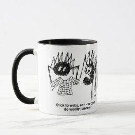 Caneca Spider faz um jumper em vez de uma Web