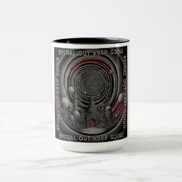 Caneca Spiral Out Continua - Tool Retro Art