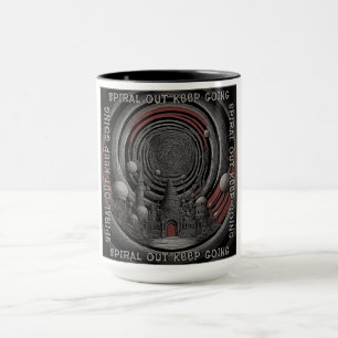Caneca Spiral Out Continua - Tool Retro Art