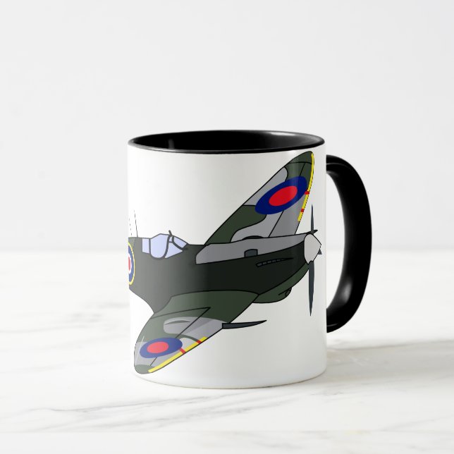 Caneca Spitfire (Frente Esquerda)